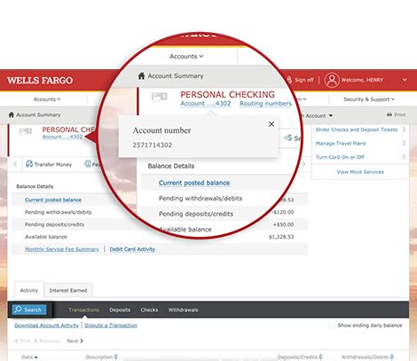 See how to find your wells fargo routing number. Routing & Account Number Information for Your Wells Fargo ...