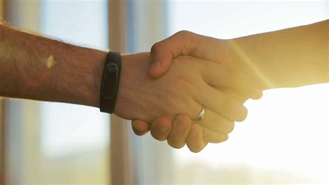 Two Business Partner Shake Hands Meeting In Stock Footage Sbv 312939536