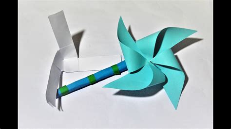 How To Make Paper Windmill That Spins 2 Methods Origami Youtube