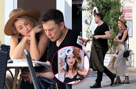 Amber Heard Elon Musk Spotted On Cozy Breakfast Date