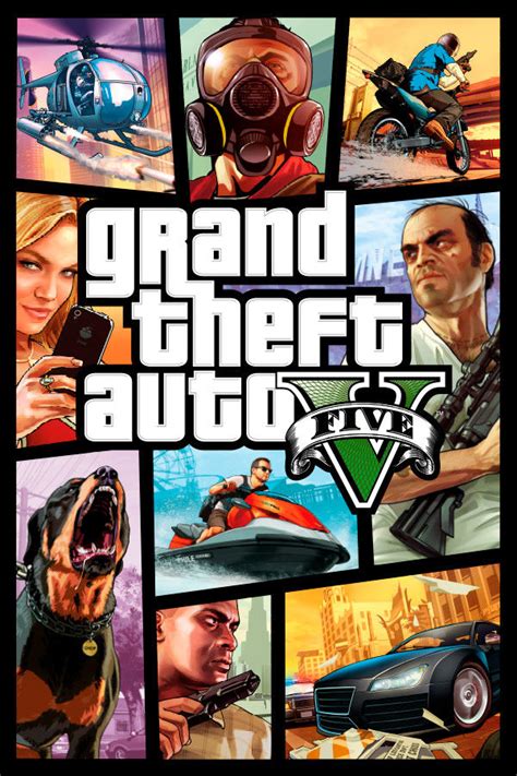 Gta 5 Cover Art Official Box Art For Pc Ps4 Ps3 Xbox Vrogue