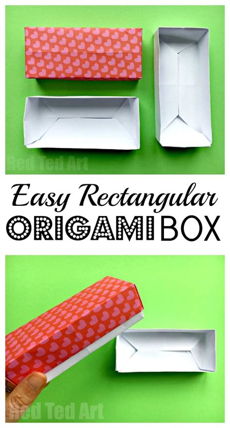 Easy Rectangular Origami Box This Unruly