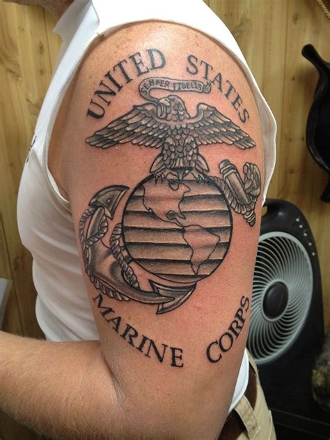 Pin By Hannah Funderburk On Tattoos Marine Corps Tattoos Military