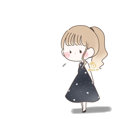 Twitter アニメの女の子のデッサン かわいい イラスト 手書き キュートなスケッチ