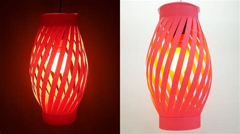 How To Make A Night Lamp Out Of Paper Diy Paper Lamp Pendant Light