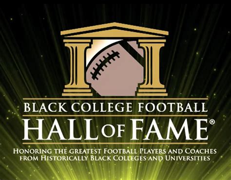 Black College Football Hall Of Fame Award Ceremony On Behance