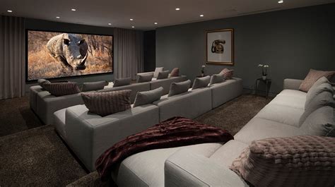 20 Well Designed Contemporary Home Cinema Ideas For The Basement Home
