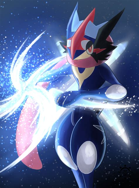 The Brand New Form Of Ashs Greninja In Pokemon Xy And Z Hes So Cooool