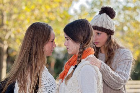 Teen bully fighting stock photo. Image of teens, school - 46115134