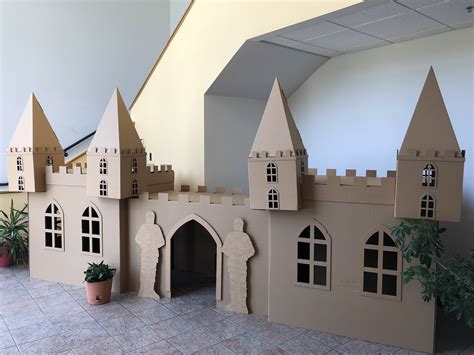 This Is A Modular Cardboard Castle We Built For A 5 Yr Old Princess It