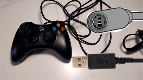 How To Use Xbox 360 Controller With Round Usb On Pc Xbox Inline Fix Usb Cable Controller