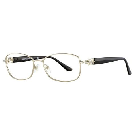 Versace Ve1226b 1252 Womens Gold Frame Genuine Eyeglasses Nwt
