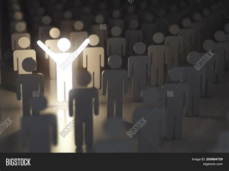 Stand Out Crowd, Image & Photo (Free Trial) | Bigstock