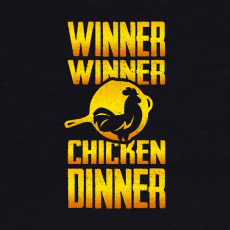 Winner Winner Chicken DINNER Pubg Baseball T Shirt TeePublic