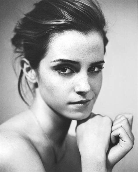 Portrait Emma Watson Striking Features Personality Photo Emma