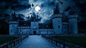 Haunted Gothic castle at night | Gothic castle, Castle, Spooky house