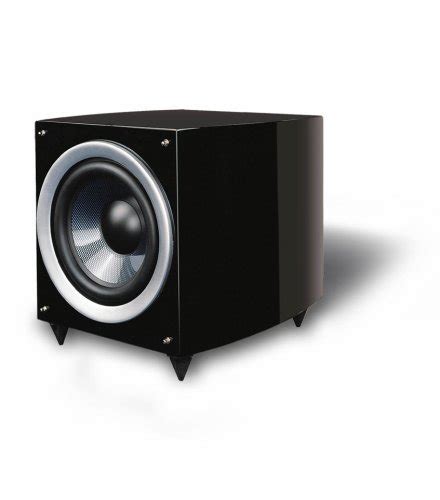 Pure Acoustics Noble Series 10 Inch Active Subwoofer High Gloss Black