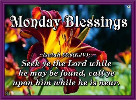 Monday Monday Blessings Good Morning Quotes Happy Monday Morning