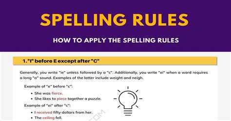 6 Most Important Spelling Rules You Need To Know • 7esl
