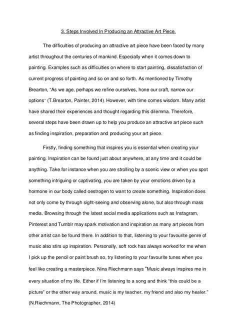 001 What Inspires You Essay Example Write An About Someone Who How To