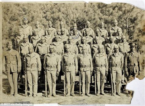 Americas First African American Marines Of Montford Point Decorated