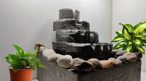 Awesome Latest Table Top Cement Water Fountain Cemented Life Hacks