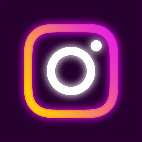 Instagram Multicolor Neon App Icon Wallpaper Iphone Neon App Icon Iphone Photo App