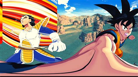 Vr 360° Goku Vs Vegeta Boss Fight Dragon Ball Z Kakarot Gameplay Virtual Reality Video Battle
