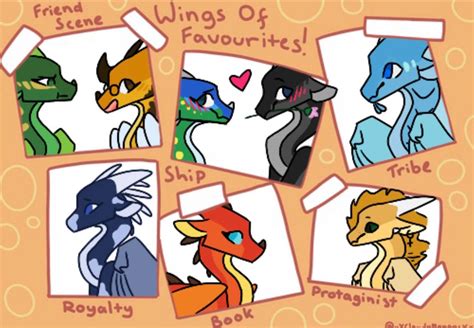 Wings Of Fire Favourites By Opalashes On Deviantart