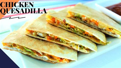 Chicken quesadilla seared seasoned chicken thigh fillets (or breast) then diced and mixed through with sautéed onion and capsicum/bell peppers. Simple Chicken Quesadilla Recipe : 10 Minute Pesto Chicken ...