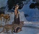 Circe by edmund dulac lithograph england 20th century – Artofit