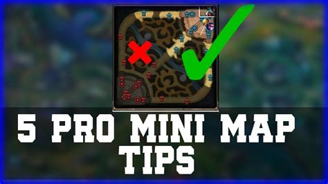 How To Use Your Mini Map Like A Pro 5 Pro Mini Map Tips League Of