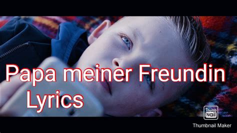 Papa Meiner Freundin Lyrics Vdsis By Lyric King Youtube