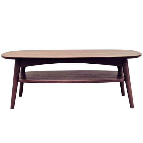 Add to favorites walnut wood serving tray, kitchen tray, wooden ottoman tray {shown in walnut}. Skandi Walnut Coffee Table with Shelf