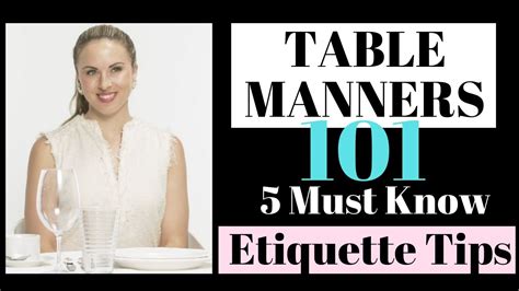 Table Manners 101 5 Must Know Dining Etiquette Tips By Myka Meier