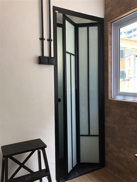 Bathroom and Toilet Bifold Door | Bifold doors, Sliding bathroom doors