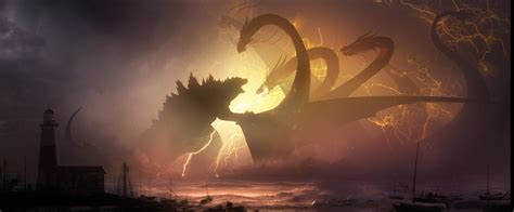 Official Godzilla Kotm Concept Art Godzilla
