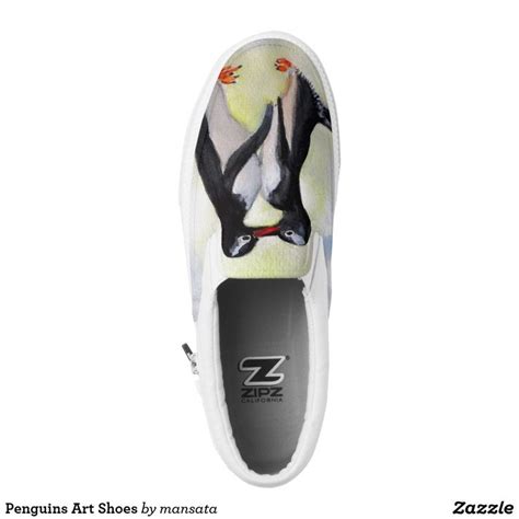 Penguins Art Shoes Zazzle Shoe Art Shoes Slip On Sneaker