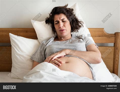 Pregnant Woman Labor Image And Photo Free Trial Bigstock
