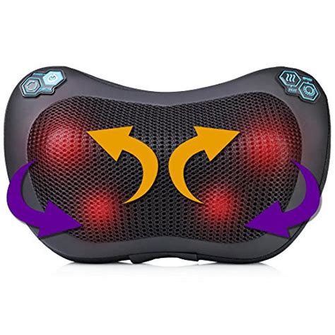 A Deep Kneading Shiatsu Massager With Heat To Melt Away Your Tension Genius Products That Are