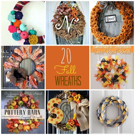 Great Ideas 17 Diy Fall Wreaths