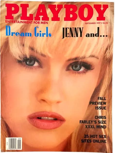 Playboy Magazine September 1997 Pamela Anderson And Jenny Mccarthy Pull