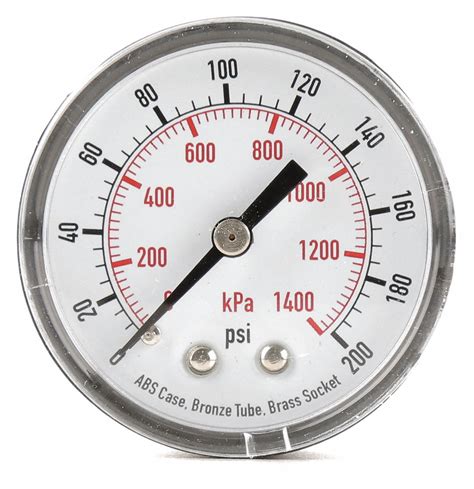 Tools And Workshop Equipment 1pcs Pressure Gauge Pressure Manometer Air