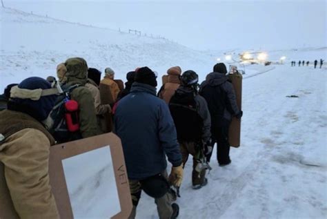 Veterans Arrive At Standing Rock To Act As Human Shields For Water