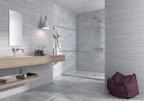 Nature Keraben Grey Wall Tiles Grey Bathroom Tiles Ceramic Wall