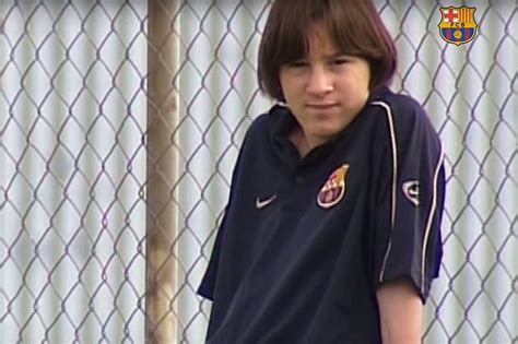 New barcelona video of young lionel messi proves he has. Lionel Messi: Unseen Footage From Barcelona Youth Academy ...