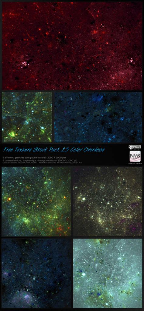 Texture Stock Pack 25 Color Overdose By Hexe78 On Deviantart