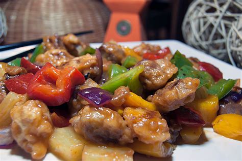 Un buen truco para no pasarnos con el aceite de oliva cuando cocinamos a la plancha es. Cerdo agridulce estilo chino | Auténticas recetas chinas ...
