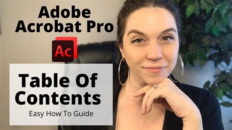 How To Insert Table Of Contents In Adobe Dc Primaryvast