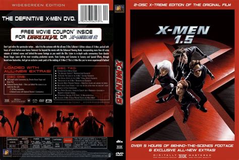 X Men 15 Movie Dvd Custom Covers 211xmen15 Cstm5 Hires Dvd Covers
